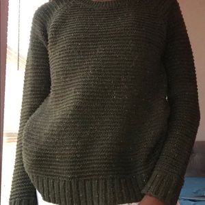 Green sweater